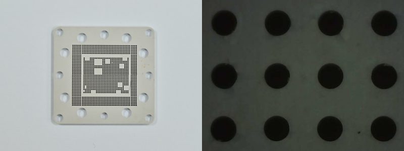 ATOM drill bit - can process micro-holes on ceramic substrates